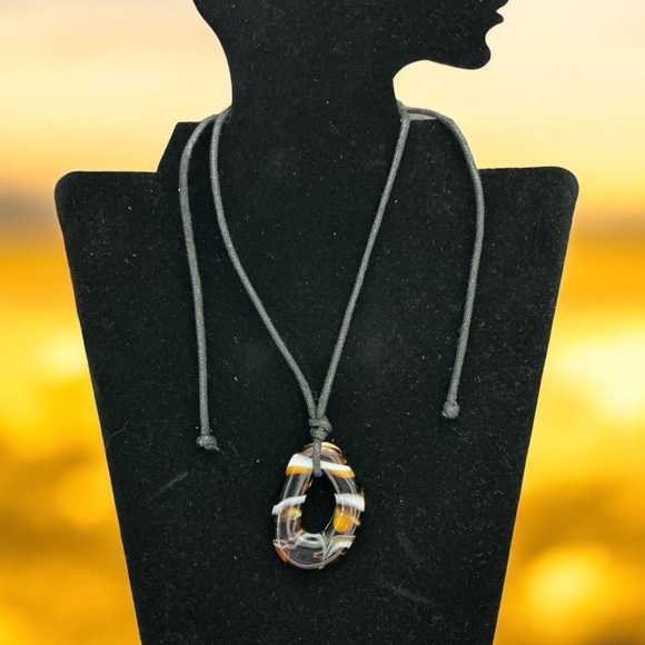 FREE PEOPLE Summertime Corded Necklace $30 Retail NWOT - Picture 1 of 4